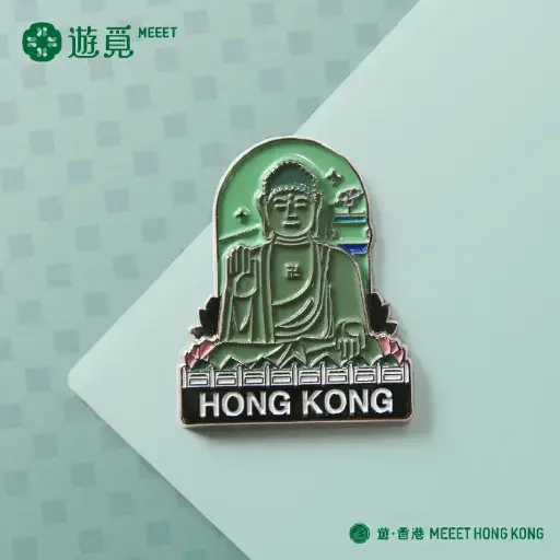 [K07-1004] Meeet Hong Kong - The Big Buddha Magnet