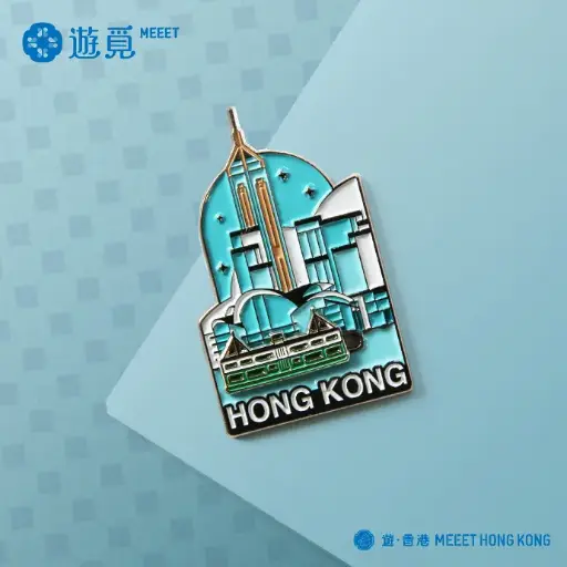[K07-1001] 遊香港 - 維多利亞港磁石